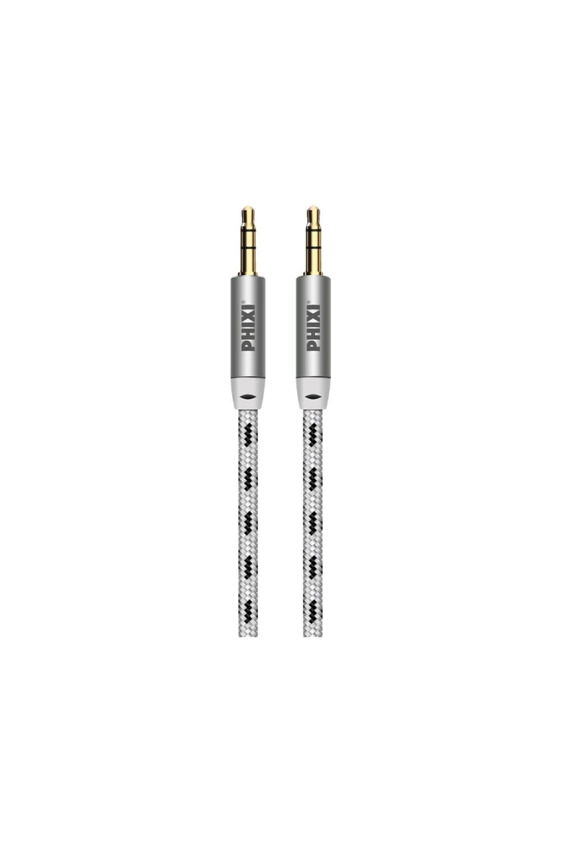 Basic A810 Hasır Örgü 3.5mm Aux Kablo