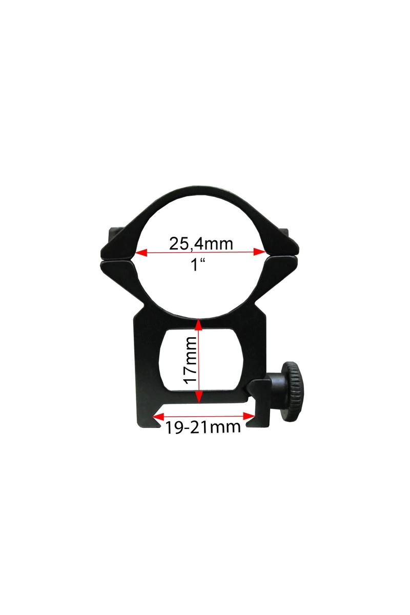 Çift Vidalı 22 Mm  Dürbün Montaj Ayağı