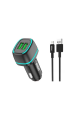 Force Qcc571l Çift Çıkışlı Fast Lightning Usb Kablolu Araç Şarj Cihazı