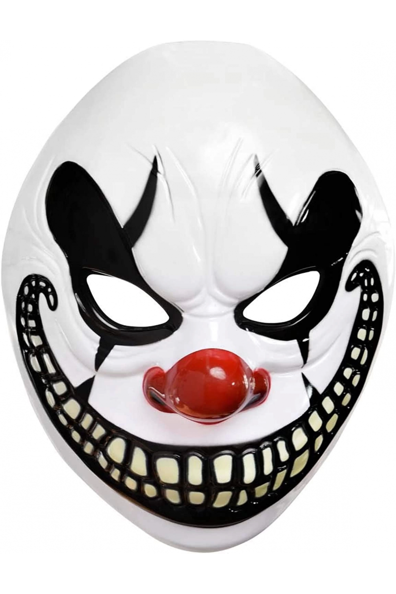 Freak Show Joker Maske 26x16 Cm