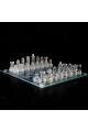 Glass Chess Cam Satranç Takımı (20 Cm X 20 Cm)