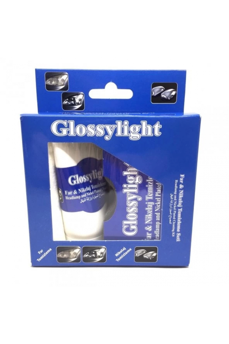 Glossy Light Oto Far Temizleme Seti