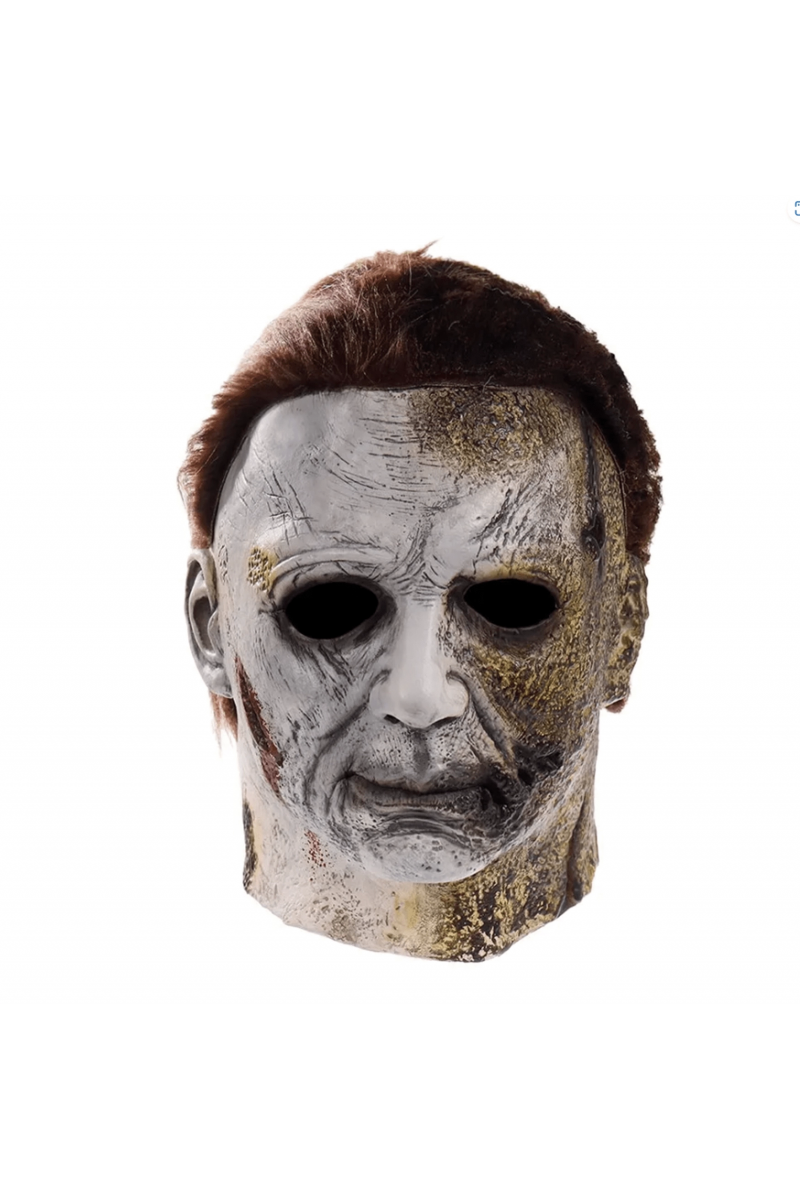 Michael Myers Lateks Maske - Michael Myers Et Maske Kafaya Tam Geçmeli