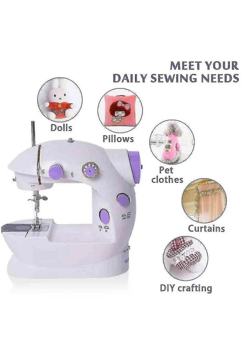 Mini Ev Dikiş Makinesi Pedallı Sewing Machine