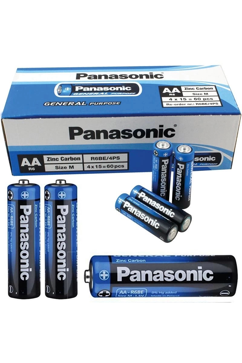 Panasonic Manganez Kalem Aa Pil 60 Adet