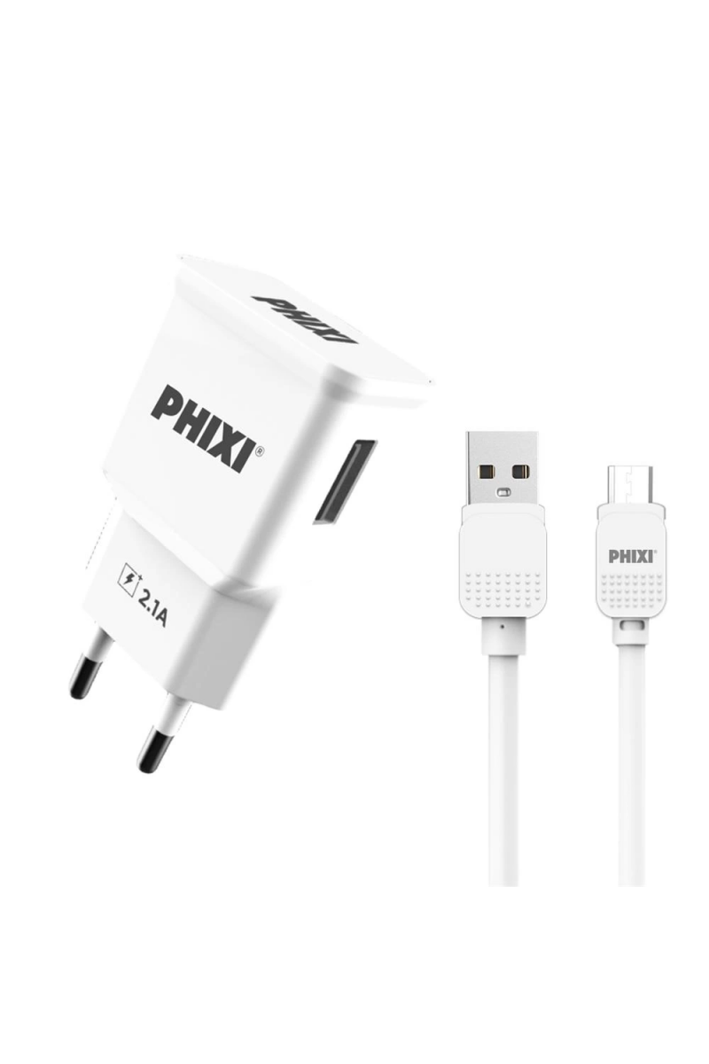 Pch201m Basic 2.1a Micro Usb Kablolu Şarj Cihazı