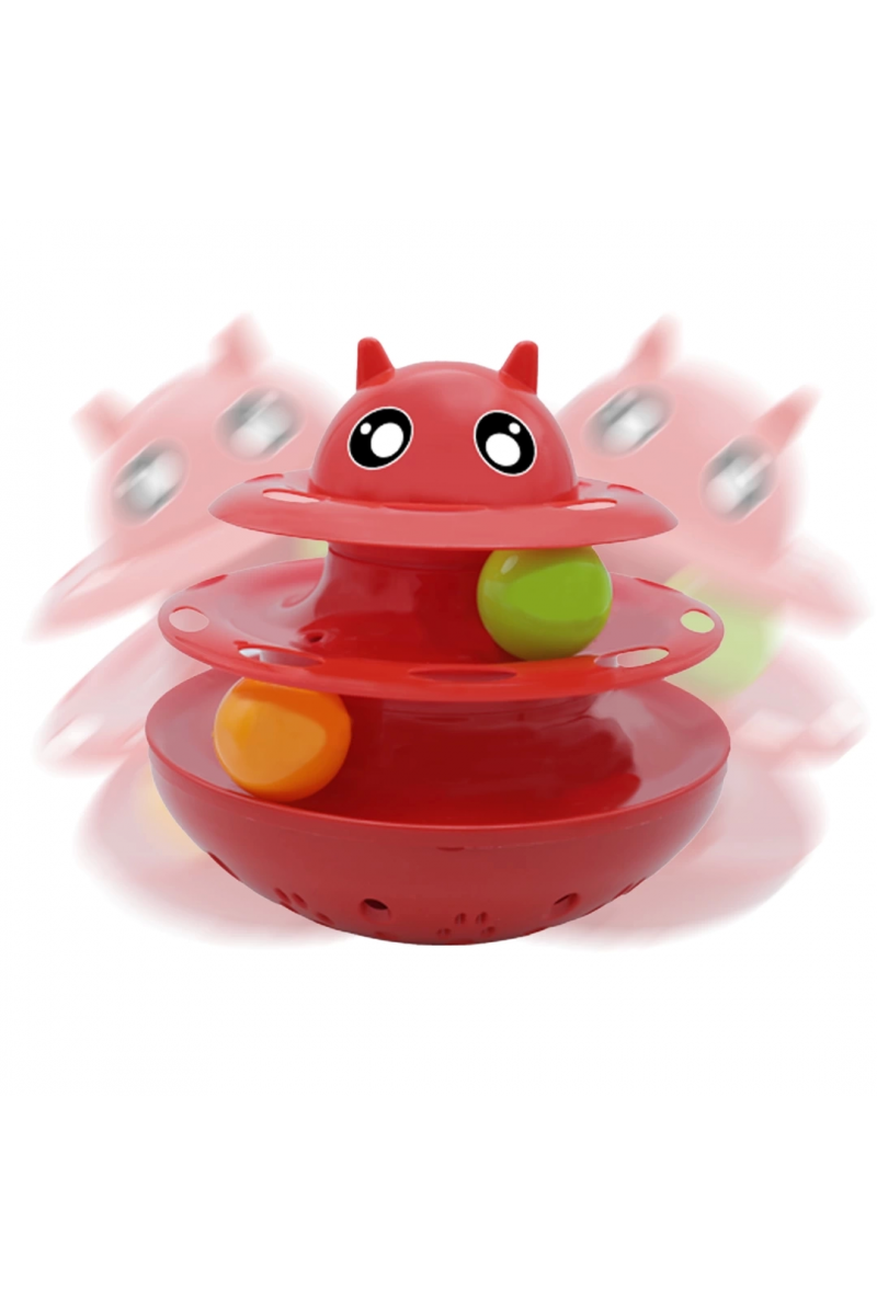 Shaking Circular Turntable Cat And Dog Toy