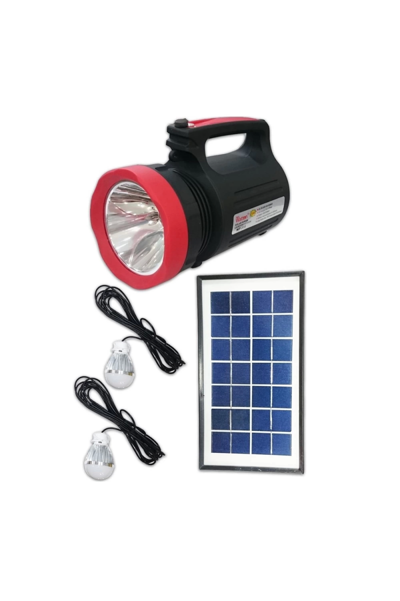 Solar Güneş Enerjili Fener Işıldak Led Ampül  Wt-315