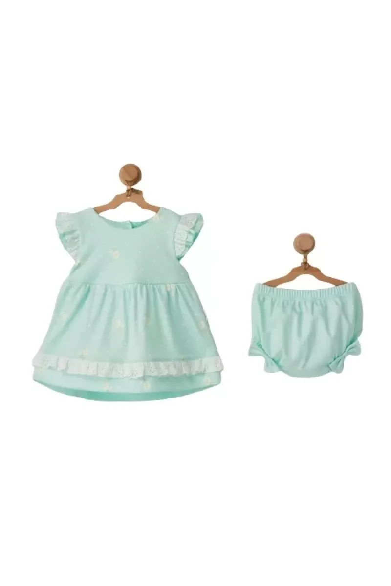 Summer Paradise Bebek Elbise Set Mint