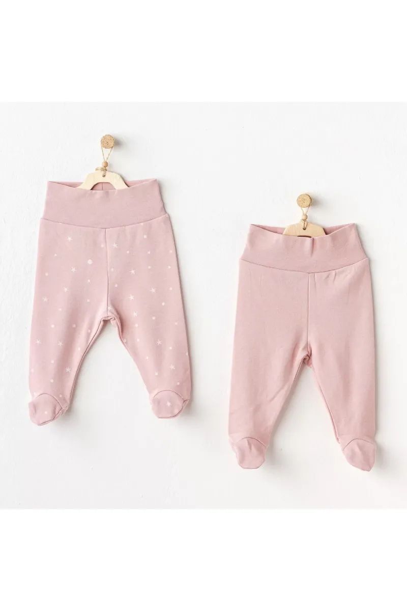 Puppy Gazelle 2'li Patikli Pantolon Pink