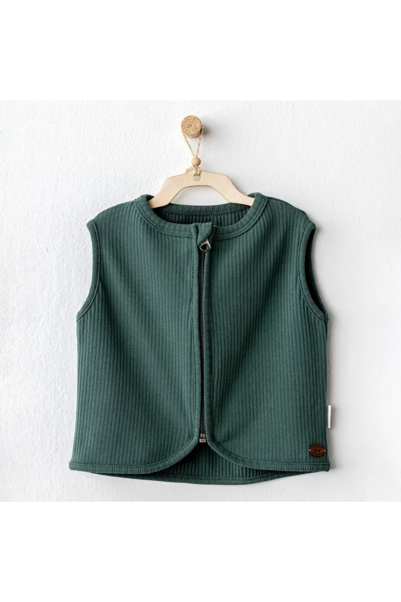 Basic Bebe Yelek Green