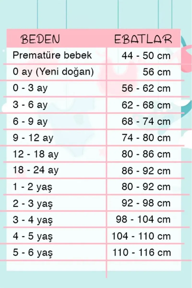 Baby Desenli 2'li % 100 Pamuk Erkek Bebek Takımı