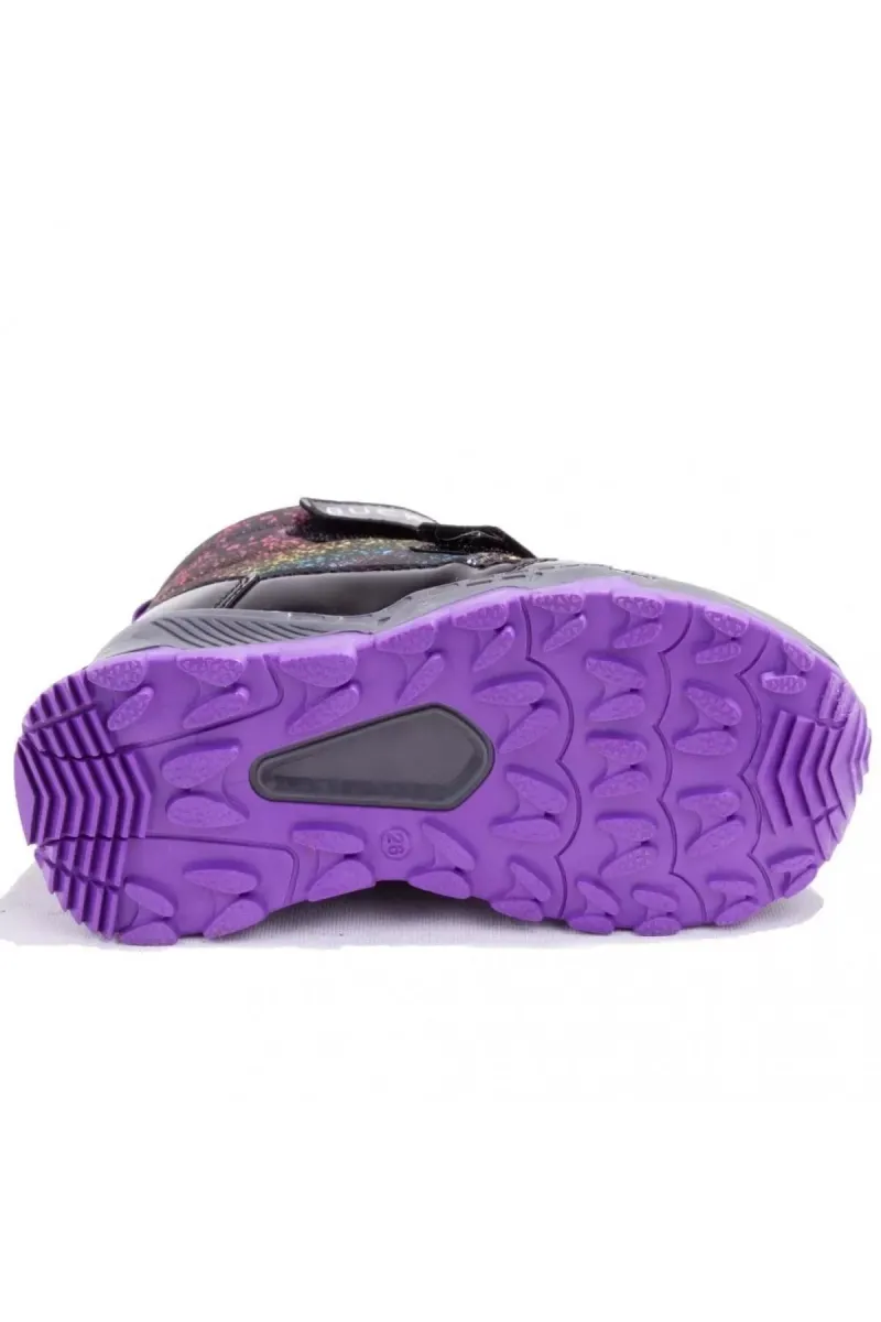 Buckhead Snowshell Çocuk Bot  Black Purple