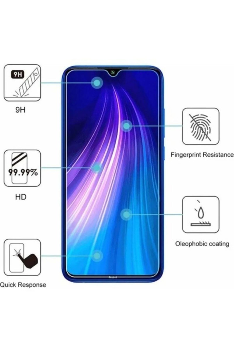 Huawei P20 Lite Uyumlu Premium Ekran Koruyucu 9h Sert Temperli Kırılmaz Cam Koruma Şeffaf