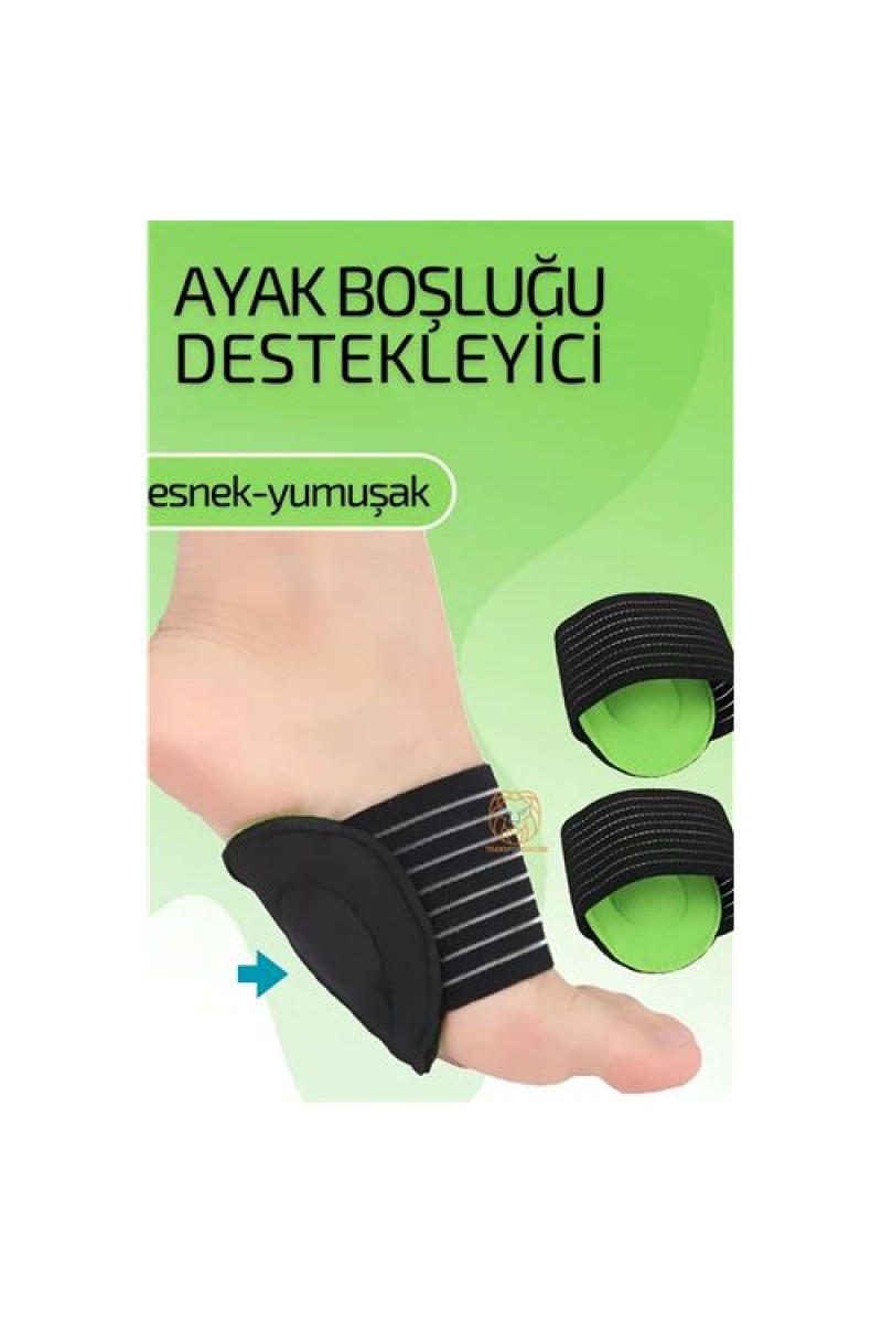 Turk Ayak Boşluğu Desteği Esnek Yumuşak Ayak Rahatlatıcı