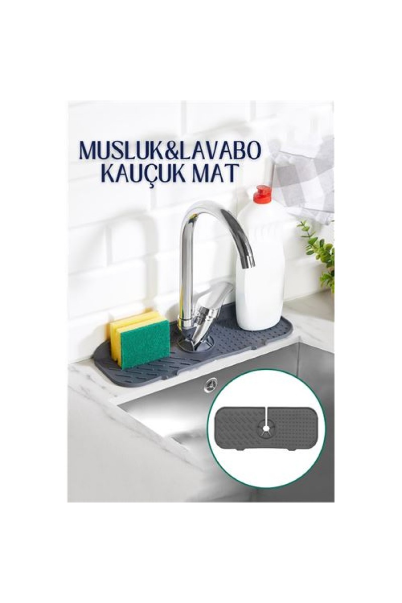 Turk Silikon Lavabo Batarya Matı