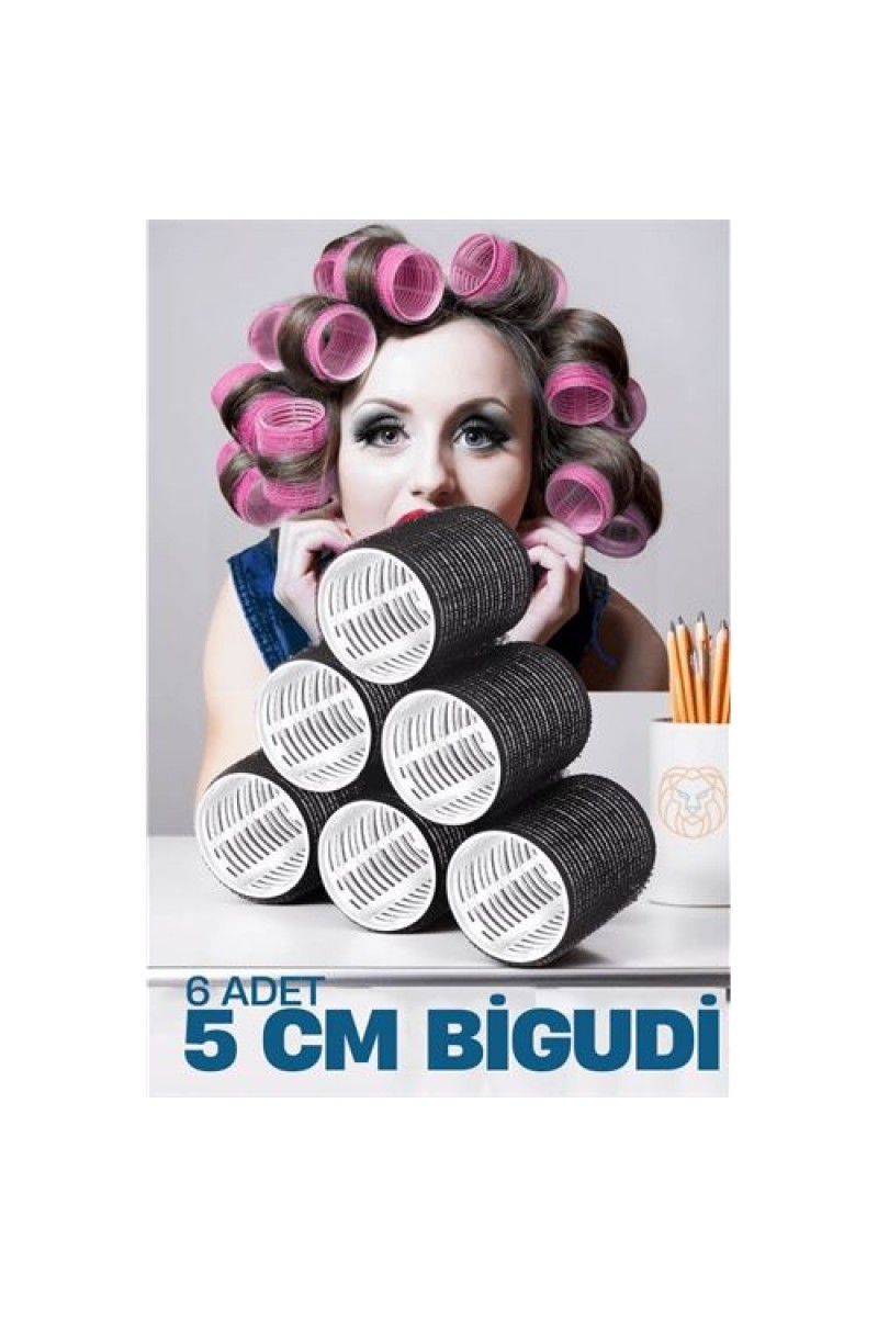 Turk 5 Cm Bigudi 6 li Paket