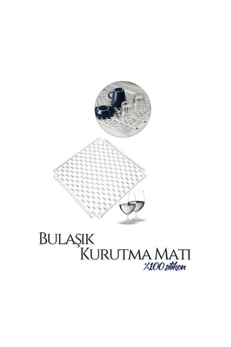 Turk Silikon Bulaşık Kurutma Matı A.Barreira Design