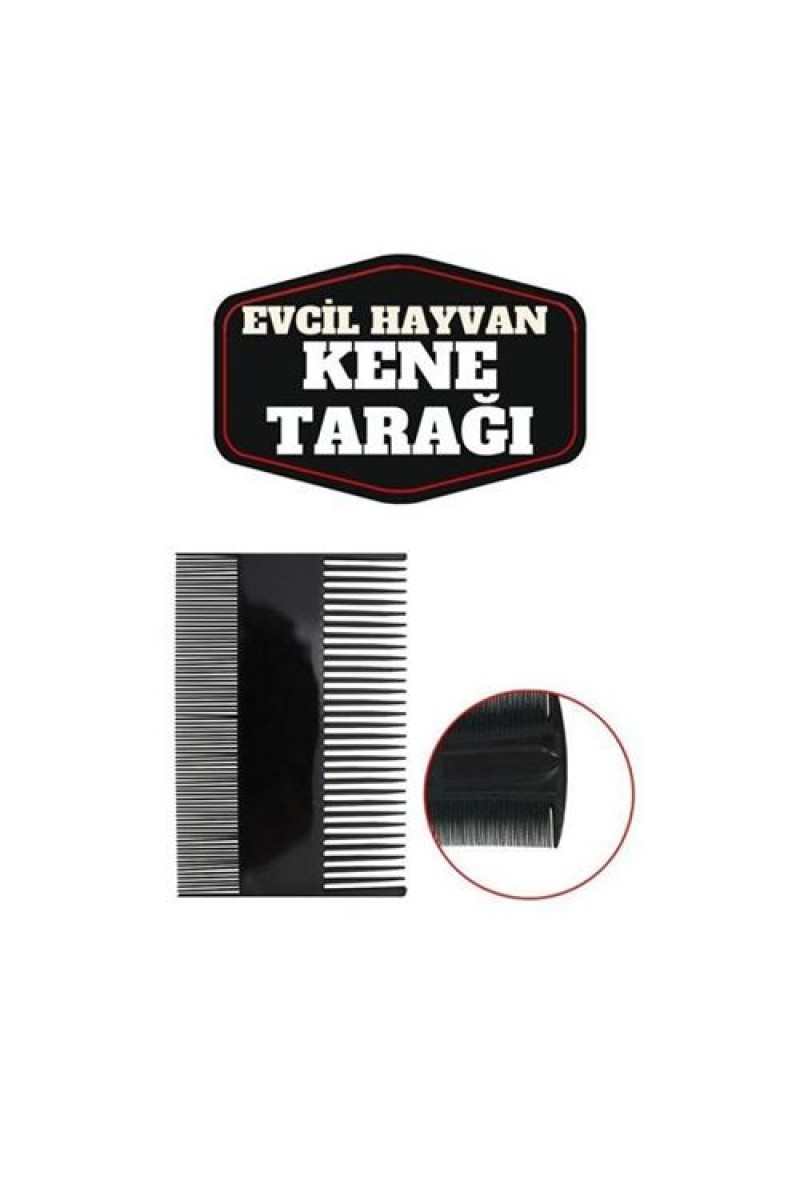 Turk Evcil Hayvan İçin 10 cm Bit Pire Kene Tarağı