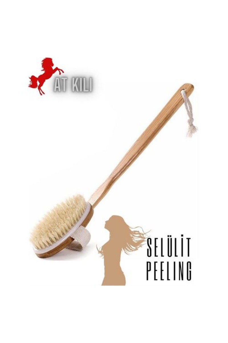 Turk 4 ADET At Kılı Kuru Islak Selülit Peeling Fırçası 714799 Toptan Paket