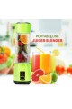 Portatif Taşınabilir El Blender 380 Ml Usb Şarjlı Yeşil (4767)