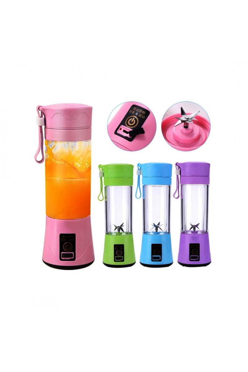 MATARA MODELİ TAŞINABİLİR USB ŞARJLI BLENDER 380ML. (4767)