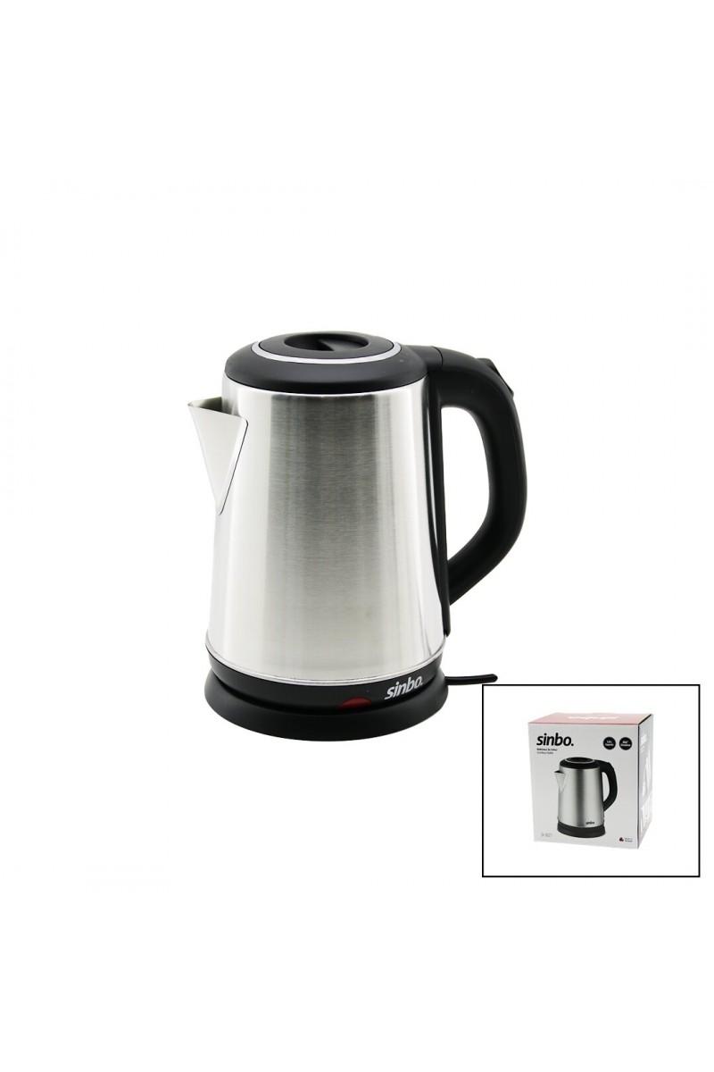 ÇELİK KETTLE 1.8LT GİZLİ REZİSTANS - KABLOSUZ SK-8027 (4767)