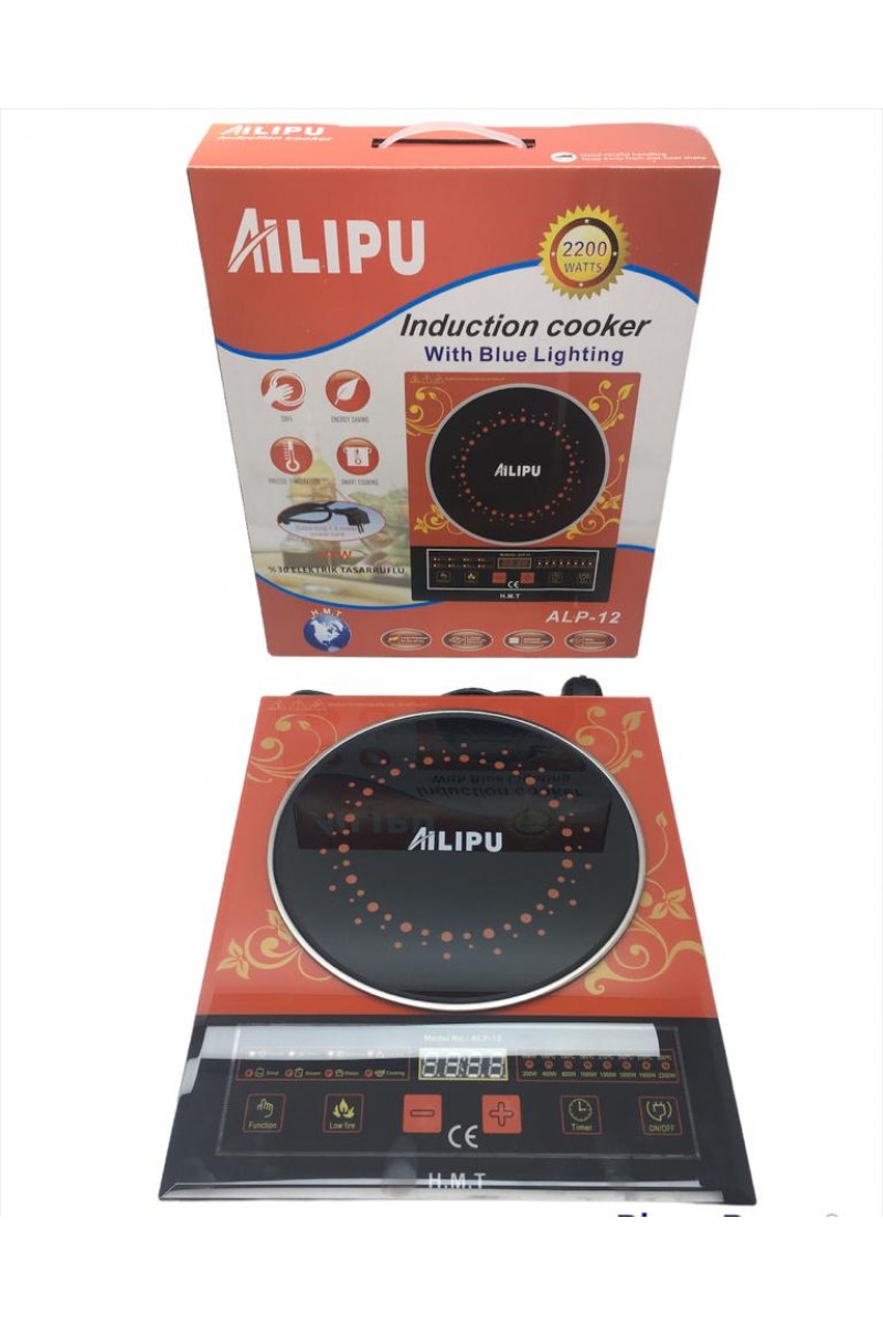 ALP-12 DİJİTAL TEKLİ ELEKTRİKLİ OCAK 2200W (4767)