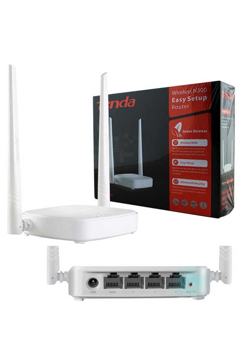 TENDA N301 4 PORT 300 MBPS ROUTER/AP/REPEATER (4767)