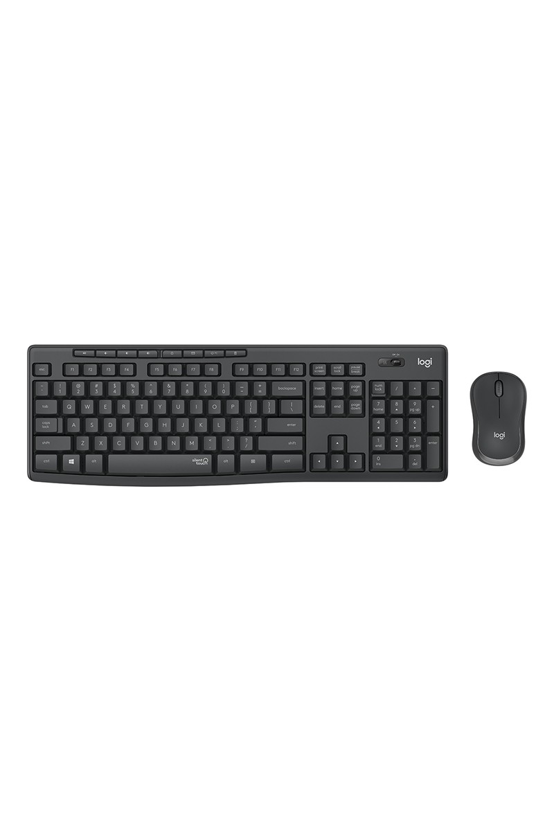 LOGITECH MK295 Q TR SİYAH KABLOSUZ KLAVYE+MOUSE SET (4767)