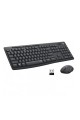 LOGITECH MK295 Q TR SİYAH KABLOSUZ KLAVYE+MOUSE SET (4767)