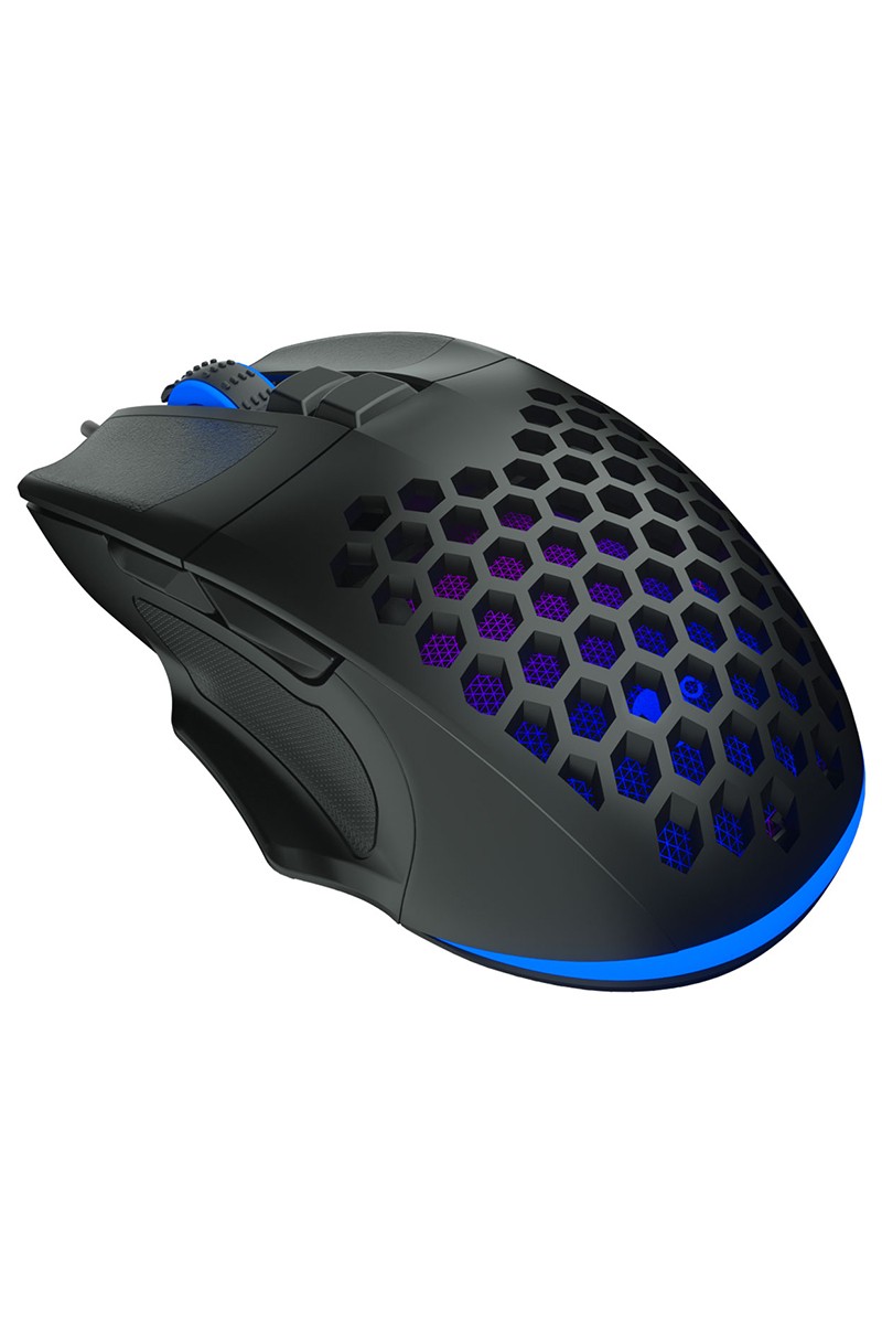 LECOO MS107 3200 DPI 7 TUŞLU KABLOLU RGB LED AYDINLATMALI GAMING MOUSE (4767)