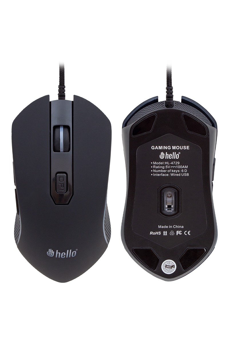 HELLO HL-4729 KABLOLU OYUNCU GAMING MOUSE (4767)