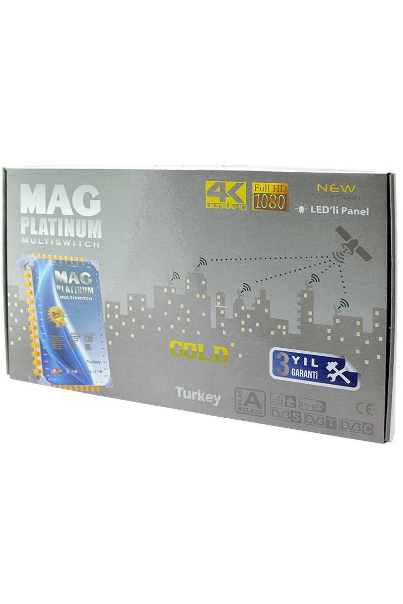 10*32 KASKATLI UYDU SANTRALİ MAG PLATINUM (4767)