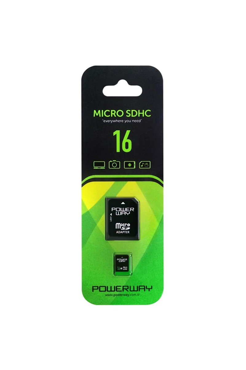 POWERWAY PWR-16 16 GB MICRO SD HAFIZA KARTI (4767)