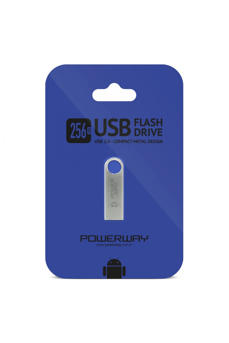 256 GB METAL USB 2.0 FLASH BELLEK (4767)