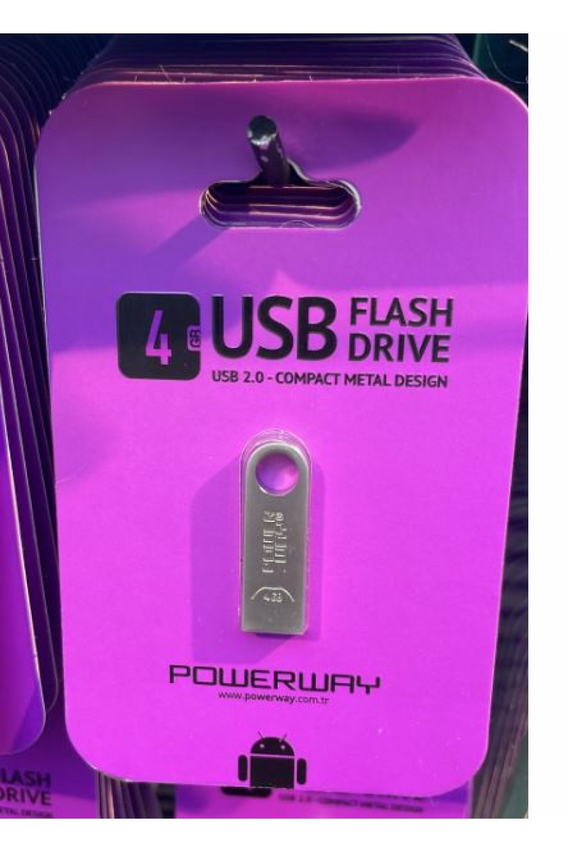 4 GB METAL USB FLASH BELLEK (4767)