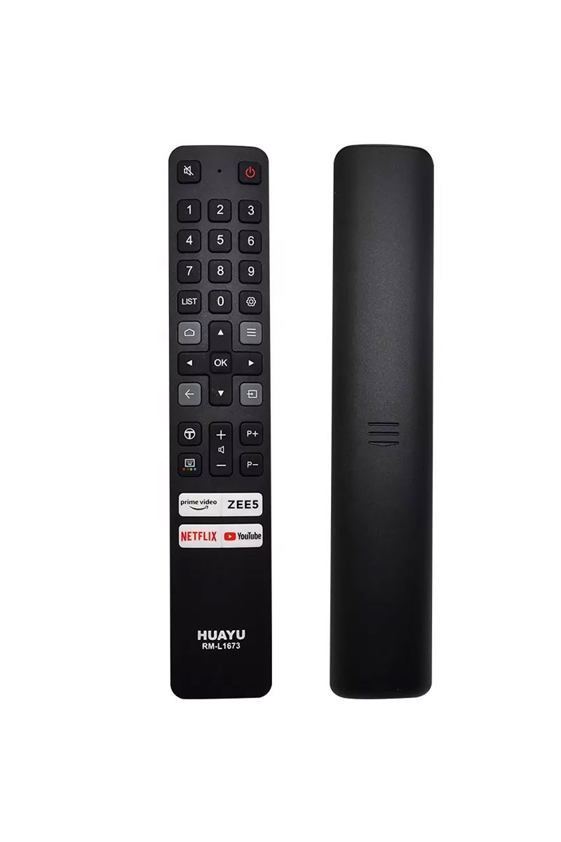 HUAYU KL RM-L1673 NETFLIX-PRIME VIDEO-ZEE5-YOUTUBE TUŞLU TCL LCD-LED TV KUMANDASI (4767)