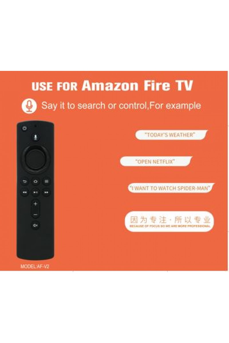 HUAYU KR AMAZON FIRE TV AF-V2 MEDIA OYNATICI KUMANDASI (4767)