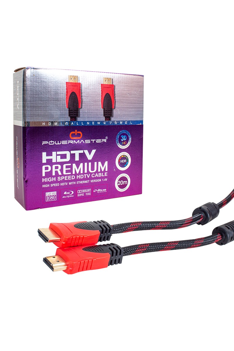 HDMI KABLO 20 METRE ÖRGÜLÜ KUTULU   (1.4V-3D) (4767)