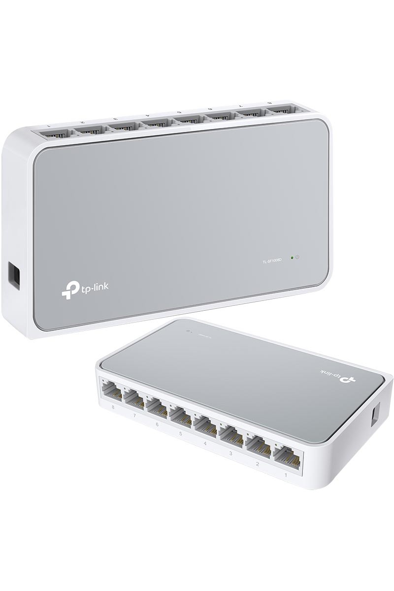 TP-LINK TL-SF1008D 8 PORT 10/100 SWITCH (4767)