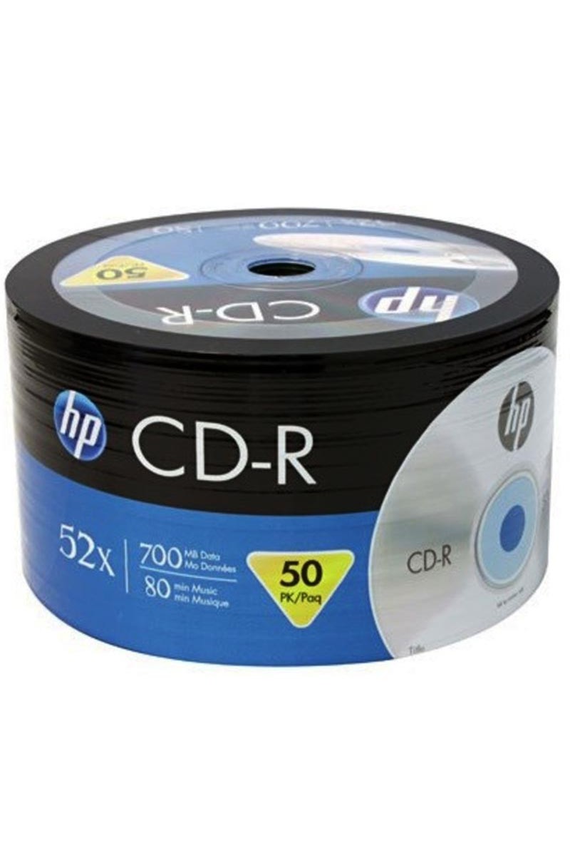 HP CRE00070-3 CD-R 700 MB 52X 50Lİ PAKET FİYAT (4767)