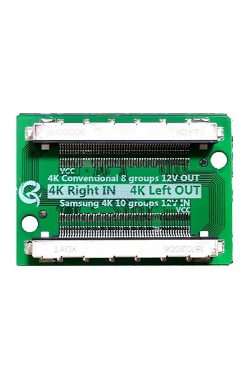 LCD PANEL FLEXİ REPAİR KART 4K RİGHT İN 4K LEFT OUT LVDS TO LVDS QK0822A (4767)