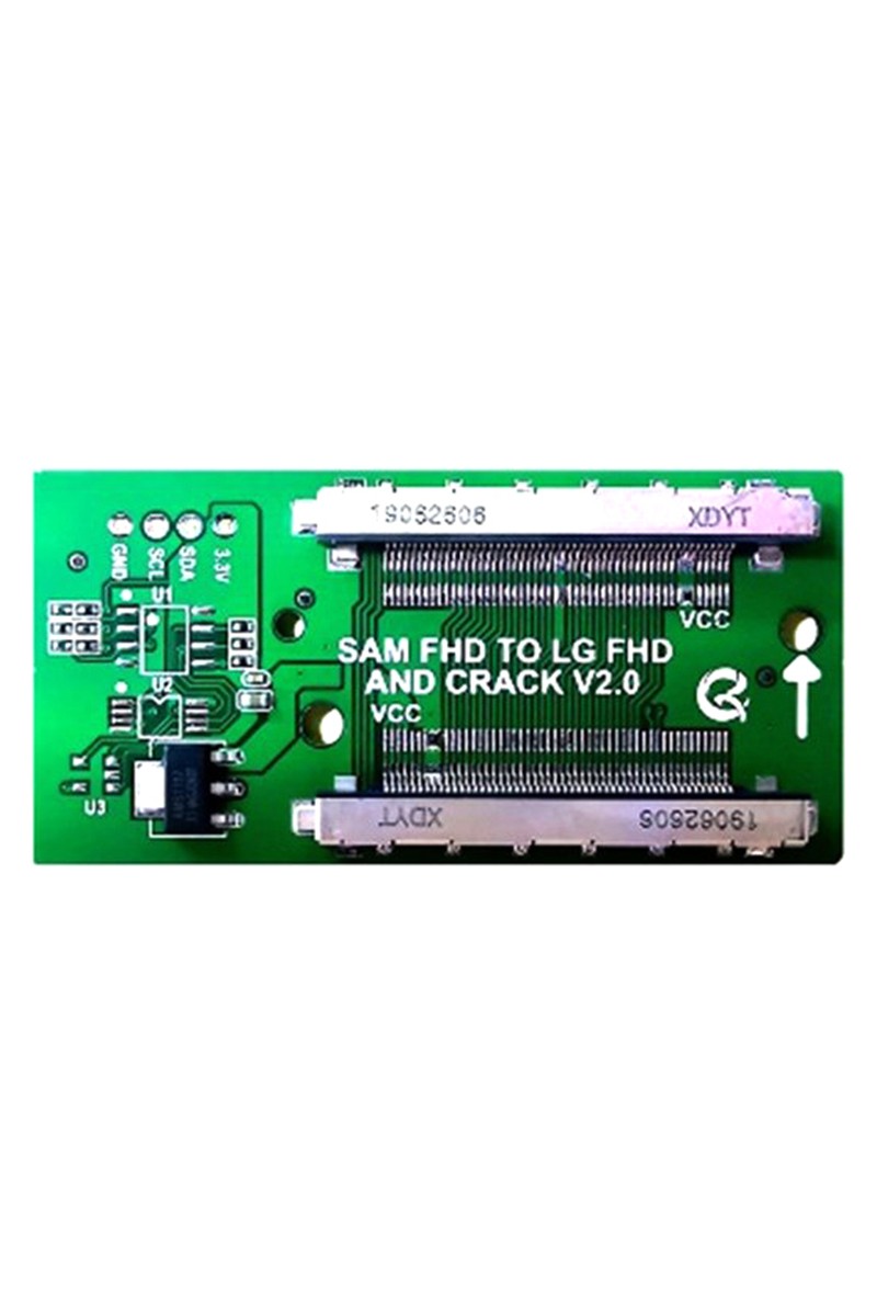 LCD PANEL FLEXİ REPAİR KART HD LVDS TO LVDS SAM FHD İN LG FHD OUT QK0812A (4767)