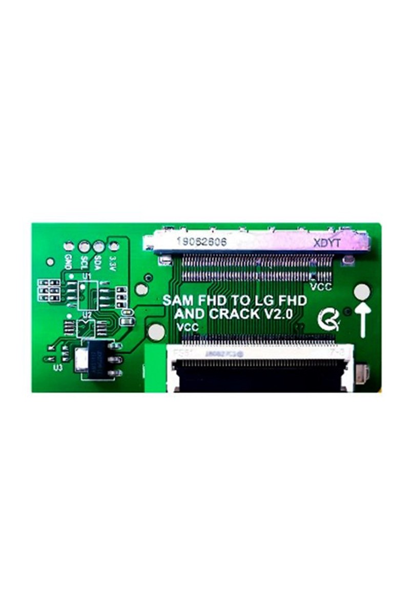 LCD PANEL FLEXİ REPAİR KART HD FPC TO LVDS SAM FHD İN TO LG FHD OUT QK0812B (4767)