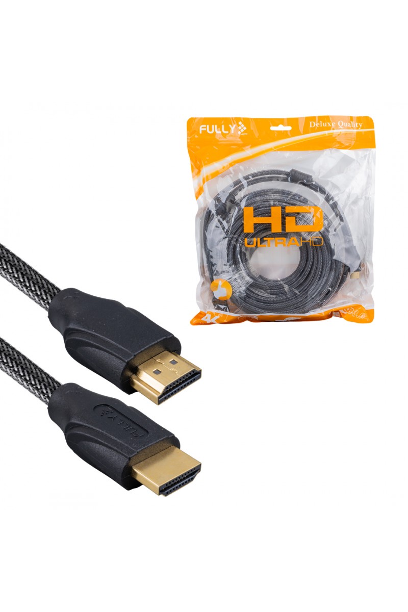 15 METRE ÖRGÜLÜ GOLD UÇLU HDMI KABLO (4767)