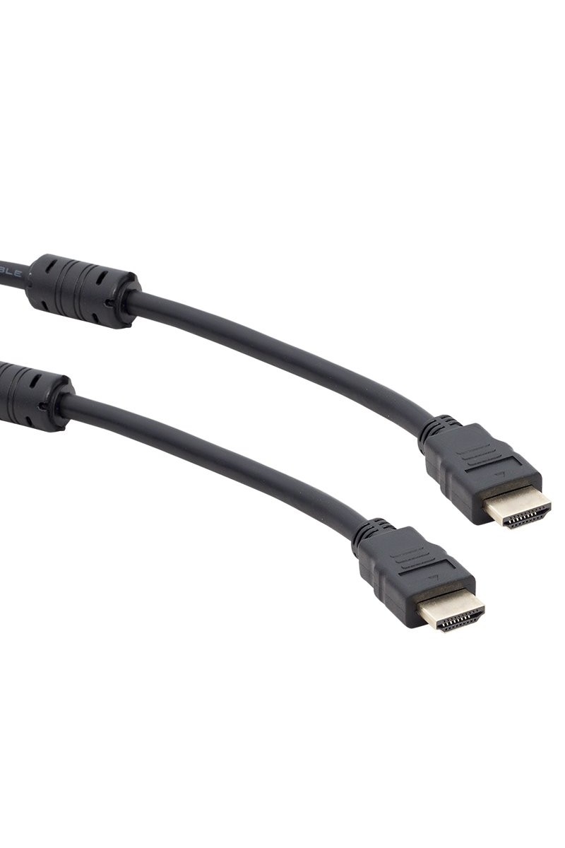 PLASTİK DÜZ SİYAH 5 METRE HDMI KABLO POŞETLİ (4767)