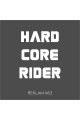 Hardcore Rider Sticker 20*17 Cm