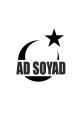 Türk Bayrağı Ad Soyad Yazılı Oto Sticker Siyah 30*15 Cm