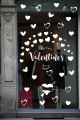 Happy Valentine's Day Sevgililer Günü Sticker Kalp, Love, I Love You Cam, Duvar Sticker Etiket Seti